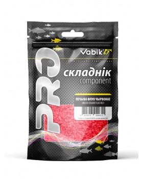 Компонент для прикормки Vabik Pro Печиво флуо красное 150г
