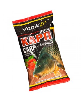 Прикормка Vabik Special Карп Клубника 1 кг