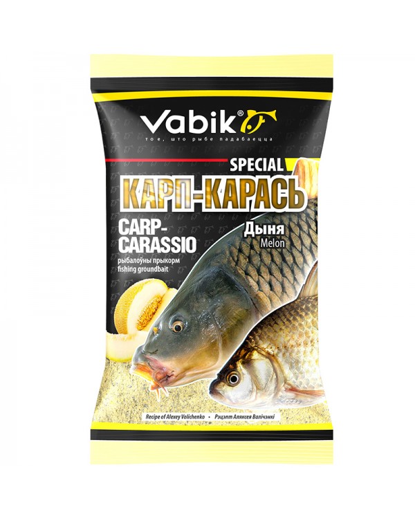 Прикормка Vabik Special Карп-Карась Дыня 1 кг