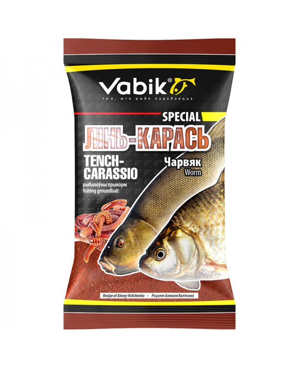 Прикормка Vabik Special Линь-Карась Червь 1 кг