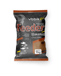Прикормка Vabik Feeder шоколад 1кг Прикормка Vabik Feeder шоколад 1кг