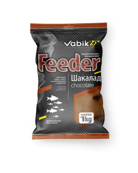 Прикормка Vabik Feeder шоколад 1кг