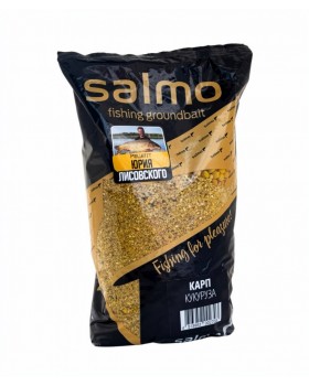Прикормка Salmo Карп Кукуруза 1кг рецепт Юрия Лисовского