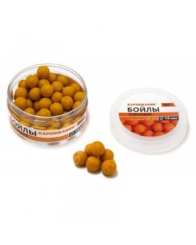 Бойлы насадочные тонущие Карпомания 100 г. / 14 мм