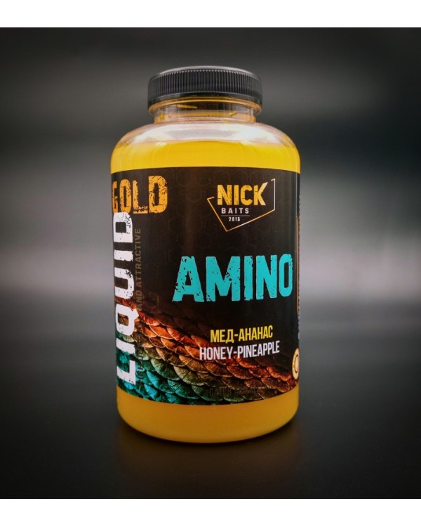 Жидкое питание NICK BAITS GOLD LIQUID AMINO 500мл