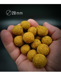 Бойлы прикормочные NICK BAITS GOLD FISHFRUITS 20мм 1кг-foto3