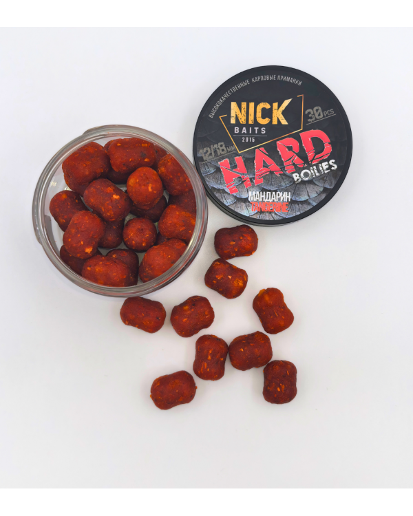 Бойлы донные NICK BAITS HARD 18/12мм