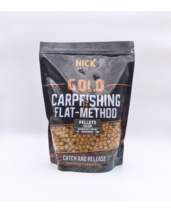 Пеллетс NICK BAITS PELLETS OILED промасленный 10мм 1кг