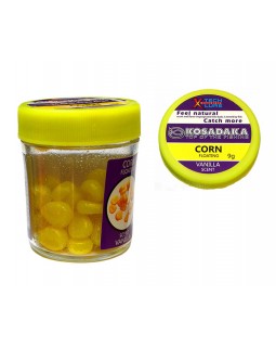 Кукуруза силиконовая тонущая Kosadaka 18г (запах сыра)