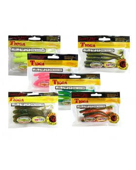 Рипер съедобный Lucky John Tioga 3.9" (100мм)  5шт-foto3