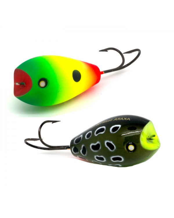 Воблер поппер Akara Double EGG 45F