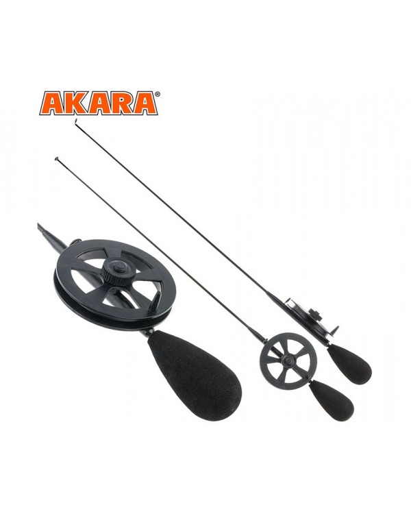 Удочка зимняя Akara Ledeer N с катушкой и тюльпаном, 40 см
