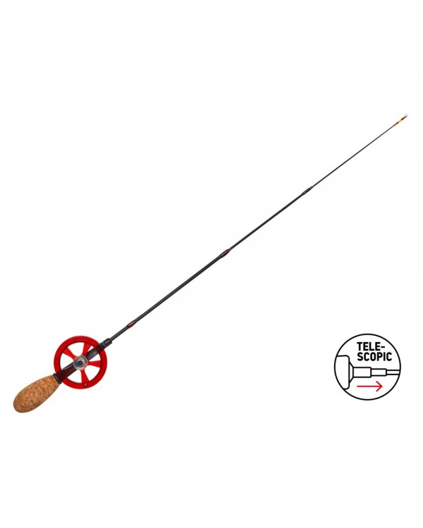 Удочка теле зимняя Lucky John C-Tech Jig Light 3 секции 55см