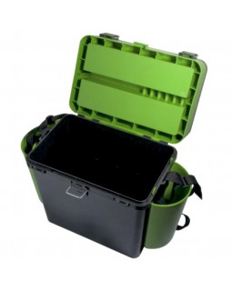 Ящик зимний рыболовный Helios 19л с карманами-foto2