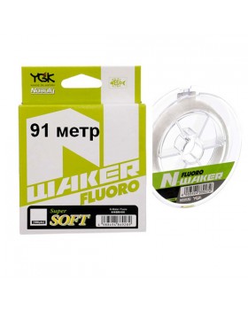 Леска флюорокарбоновая YGK N-Waker Fluoro 91 м.