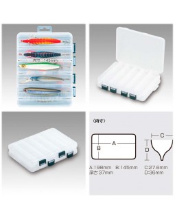 Коробка рыболовная Meiho Reversible 145 206х170х44мм-foto2